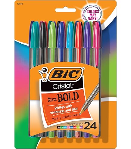 Amazon | BIC 油性ボールペン オレンジ 1.0 E-ORMJ20EGBLK 黒 | 油性